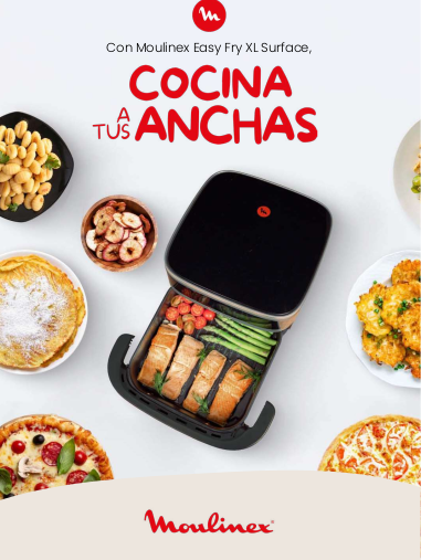 Moulinex lanza nueva campaña con la airfryer Easy Fry XL Surface